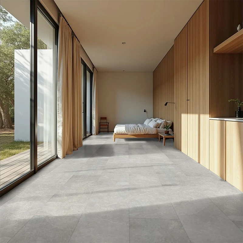 Suelo Vinílico SPC Cemento Taiwan Suelo Vinílico SPC Cemento Taiwan