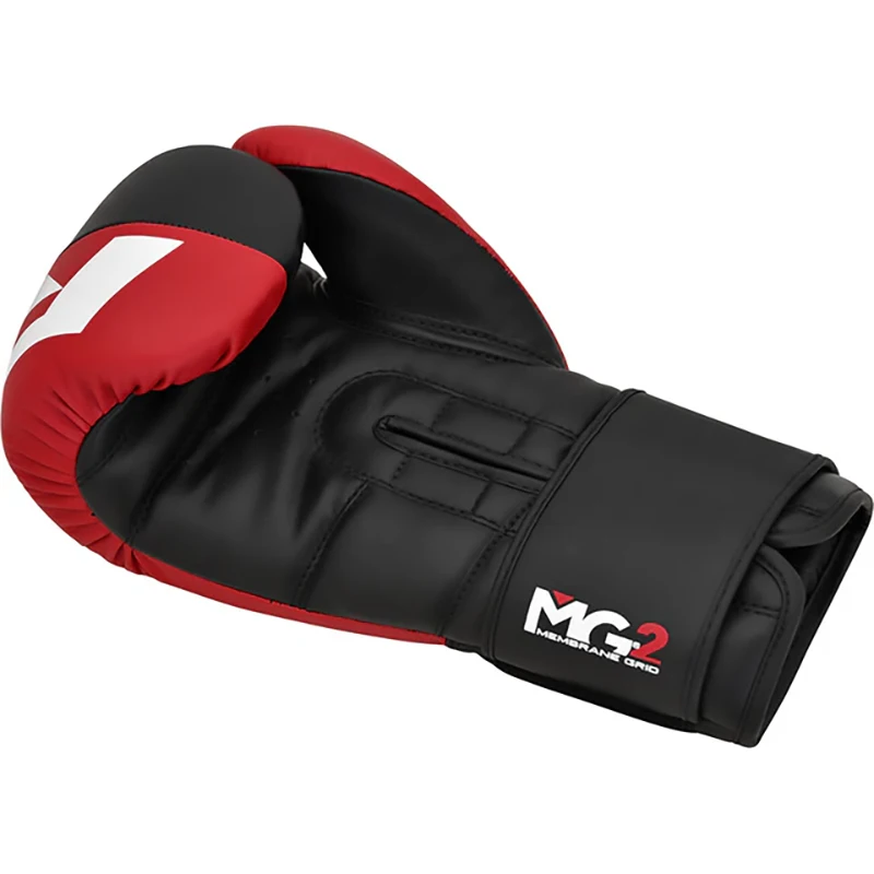 Material para Instalación y Complementos Guantes de entrenamiento de boxeo RDX F4 Doble Cierre 14oz Rojo