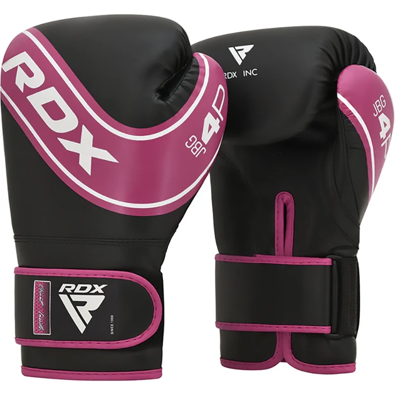 Material para Instalación y Complementos Guantes de entrenamiento de boxeo Niños RDX 4B Robo 4oz Rosa