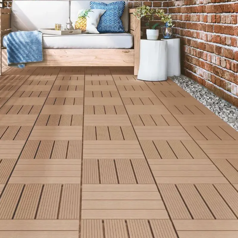 Tarima exterior Tecnológica Losetas Roble Capuccino 30X30 ArquiTech