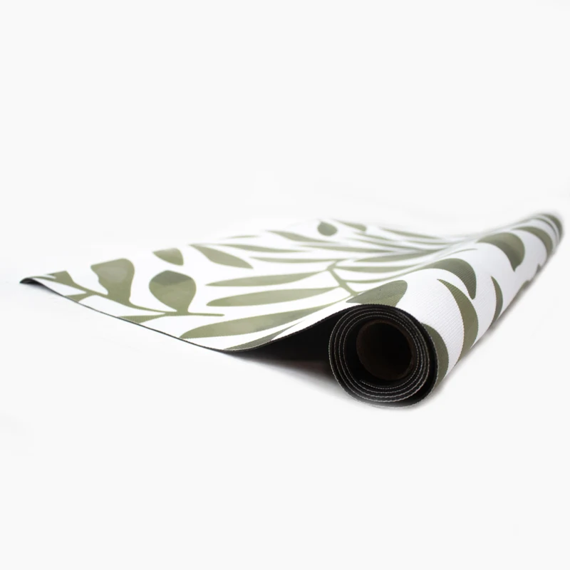 Alfombras 95% PVC + 5% PES Rama Verde Alfombra Vinilica de exterior 60x90