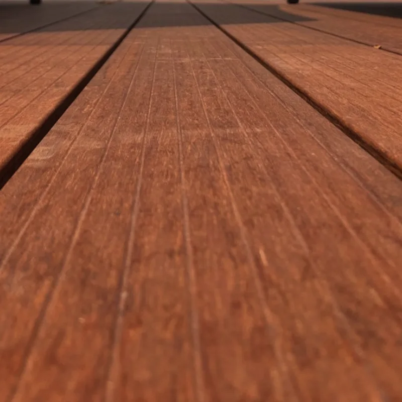 Tarima exterior Maciza exterior Bambu CECH Woca