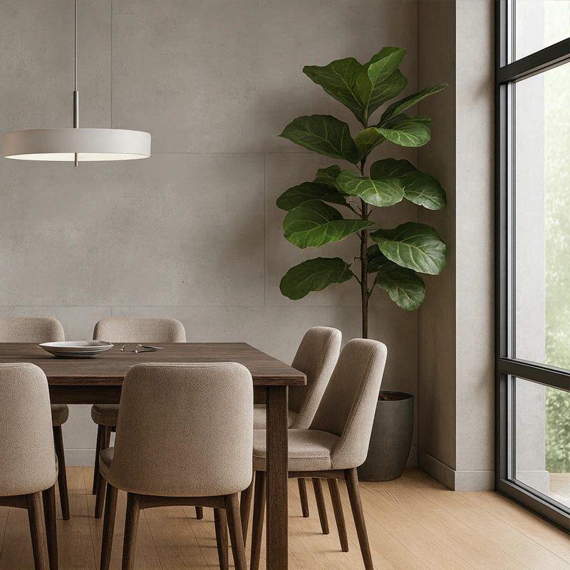 Revestimiento Pared PVC Revestimiento Pared SPC Cemento Pateon