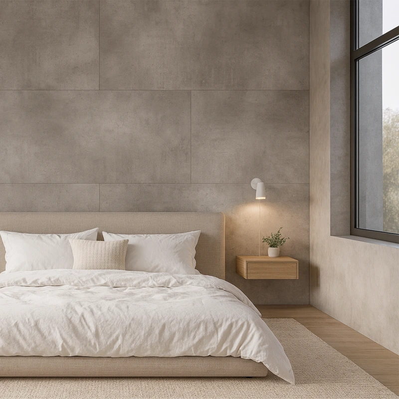 Revestimiento Pared PVC Revestimiento Pared SPC Cemento Pateon