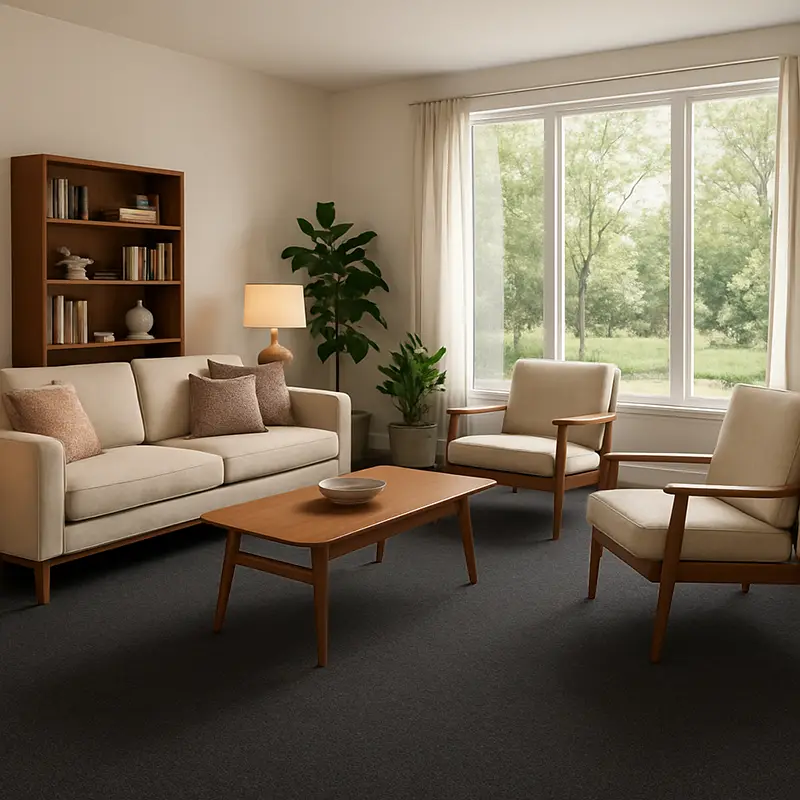 Moquetas Poliamida Gata Antracita 158