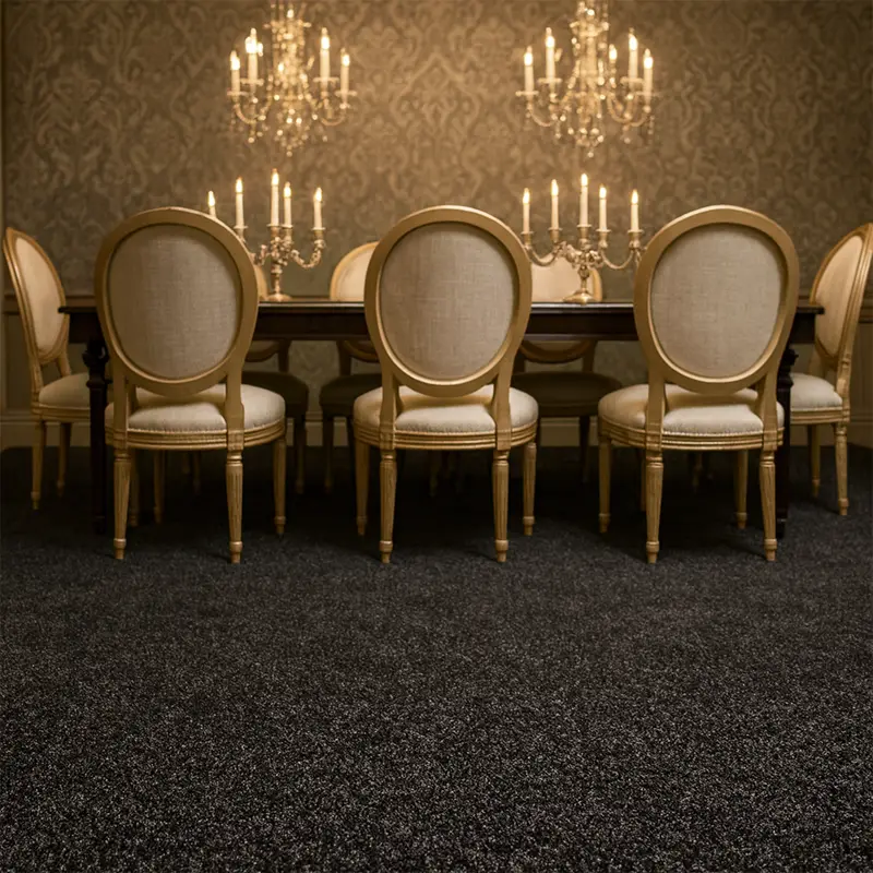 Moquetas Polyester PET Aurora Negro 141