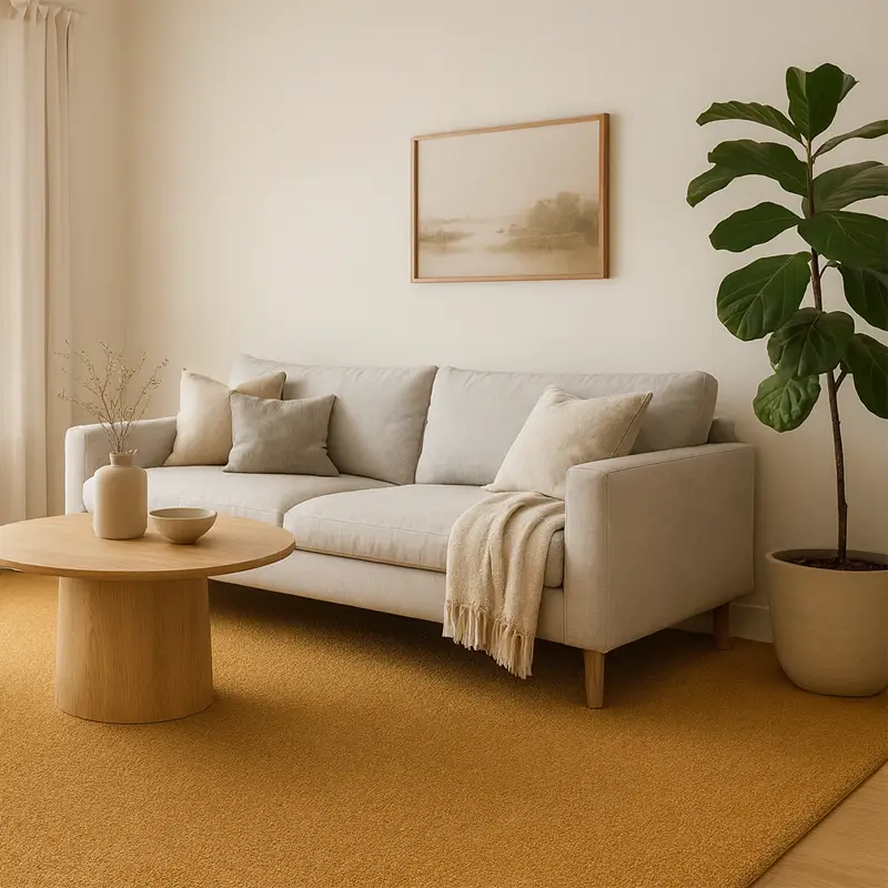 Moquetas Polyester PET Aurora Azafran 751