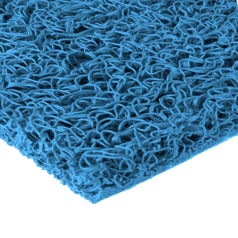 Moquetas Vinilico Celeste Felpudo