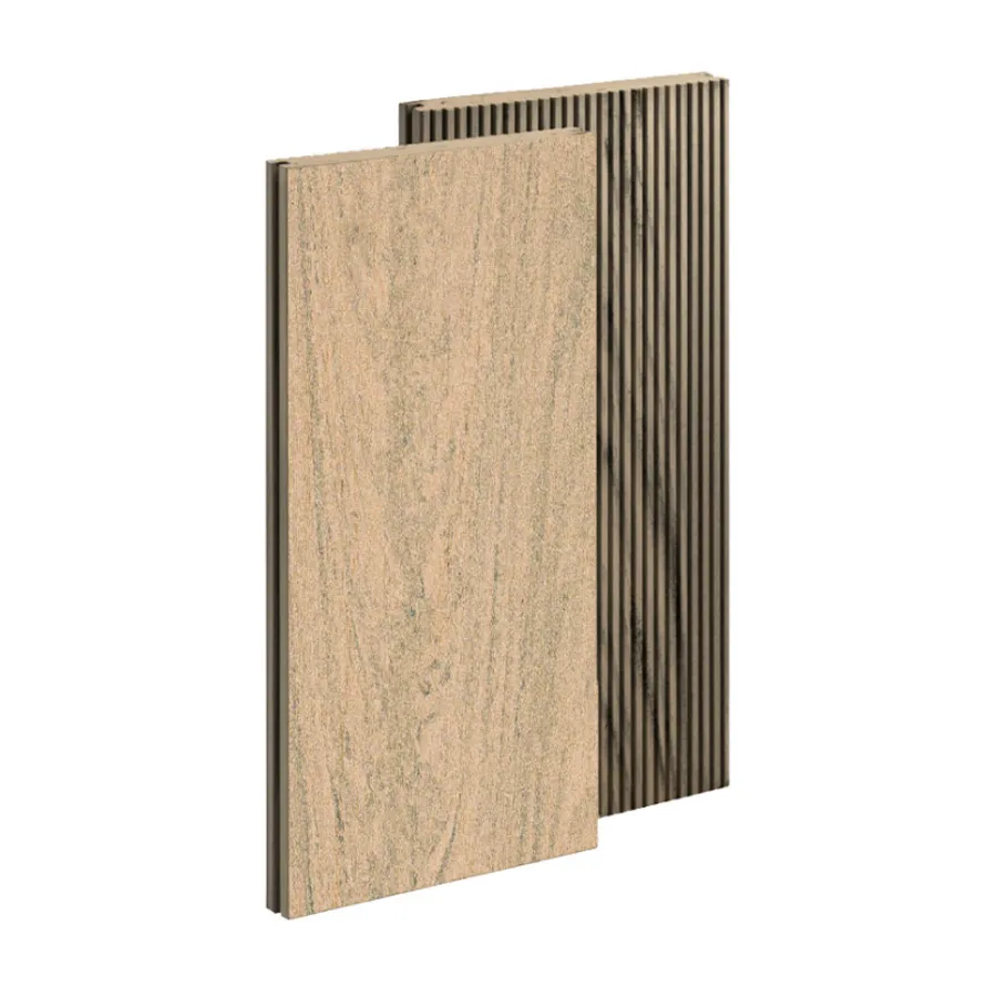 Tarima exterior Tecnológica Tarima Madera Exterior Multicolor Sand| Lama Composite Maciza