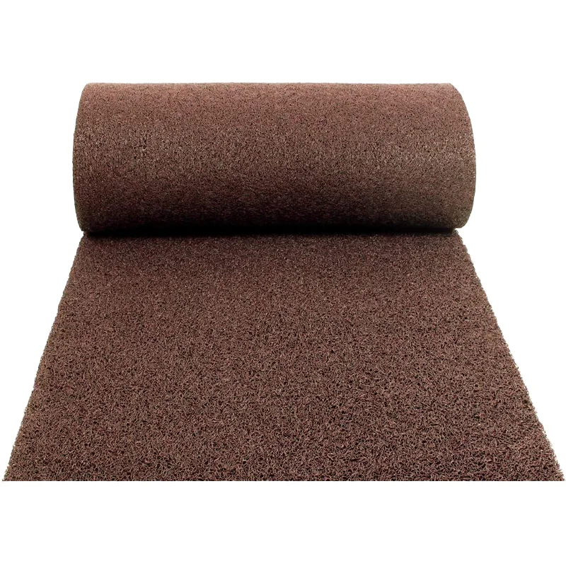Moquetas Vinilico Marrón Felpudo