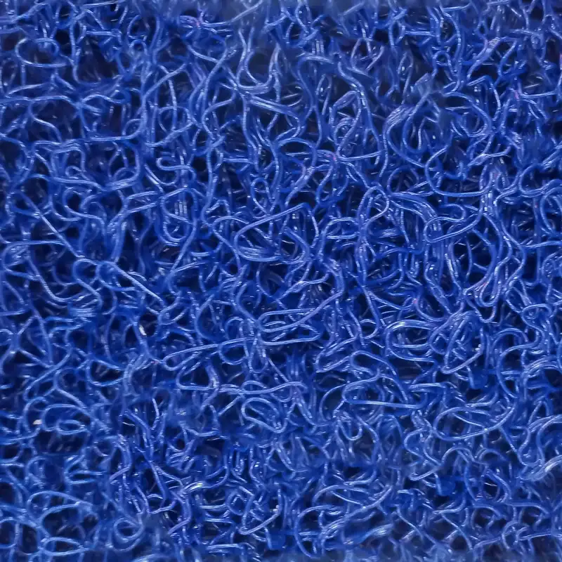 Moquetas Vinilico Azul Felpudo