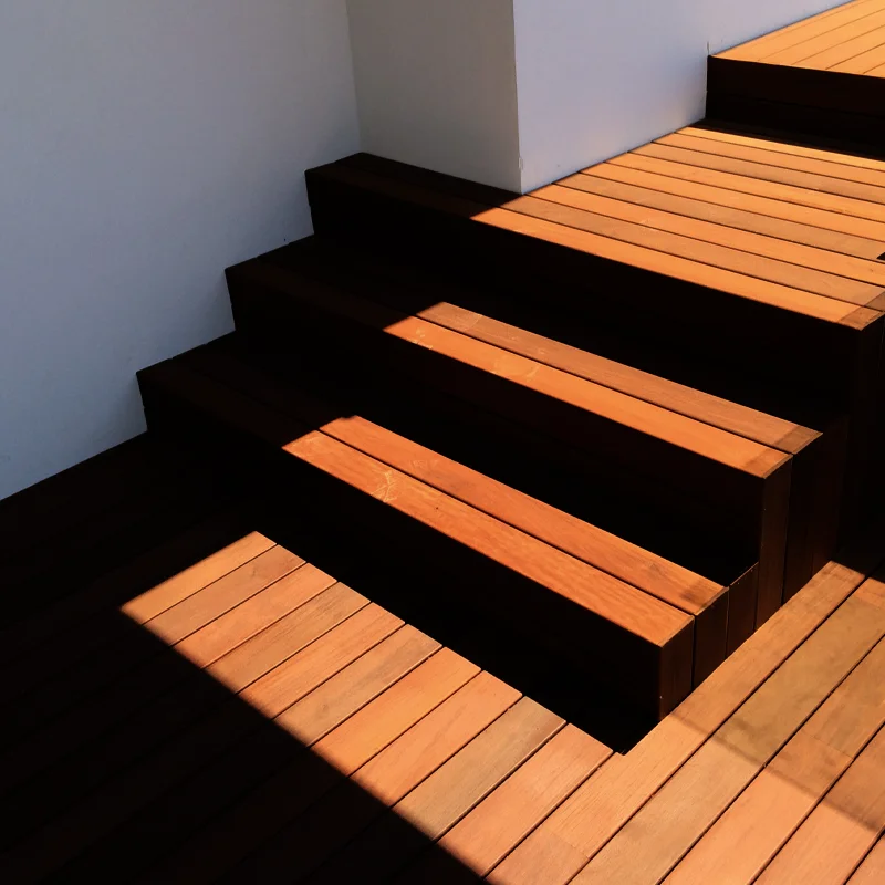 Tarima exterior Maciza exterior Cumaru Rojo