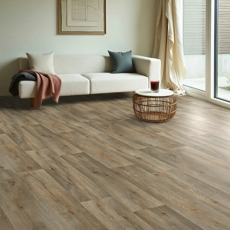 Vinílicos Heterogéneo Suelo Vinílico en Rollo Roble Seda