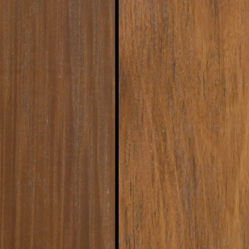 Tarima exterior Maciza exterior Ipe Madera Premium Grapa Oculta