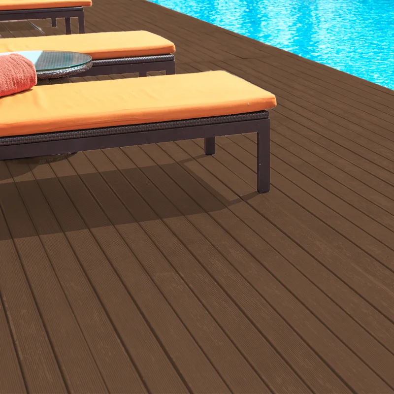 Tarima exterior Tecnológica Lama Composite Marrón | Tarima Exterior | Impermeable