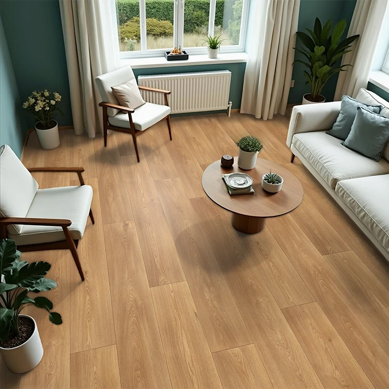 Vinílicos Heterogéneo Suelo Vinílico Resistente Rollo Roble Columbia 636