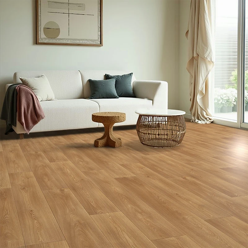 Vinílicos Heterogéneo Suelo Vinílico Resistente Rollo Roble Columbia 636