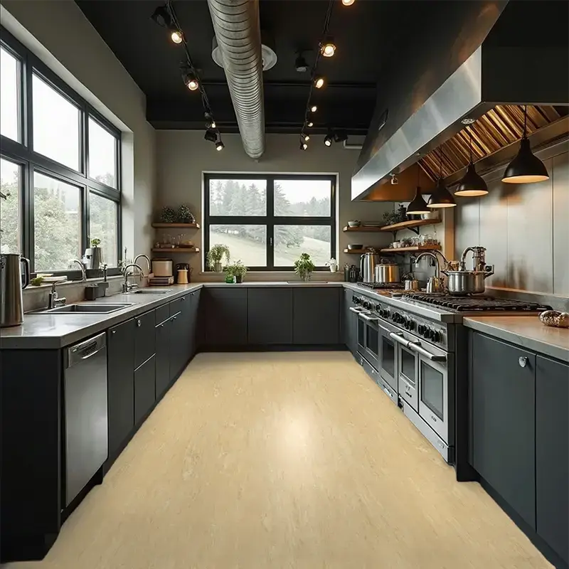 Vinílicos Homogéneo Suelo PVC Vinilo Arena Antideslizante | Uso Profesional Industrial