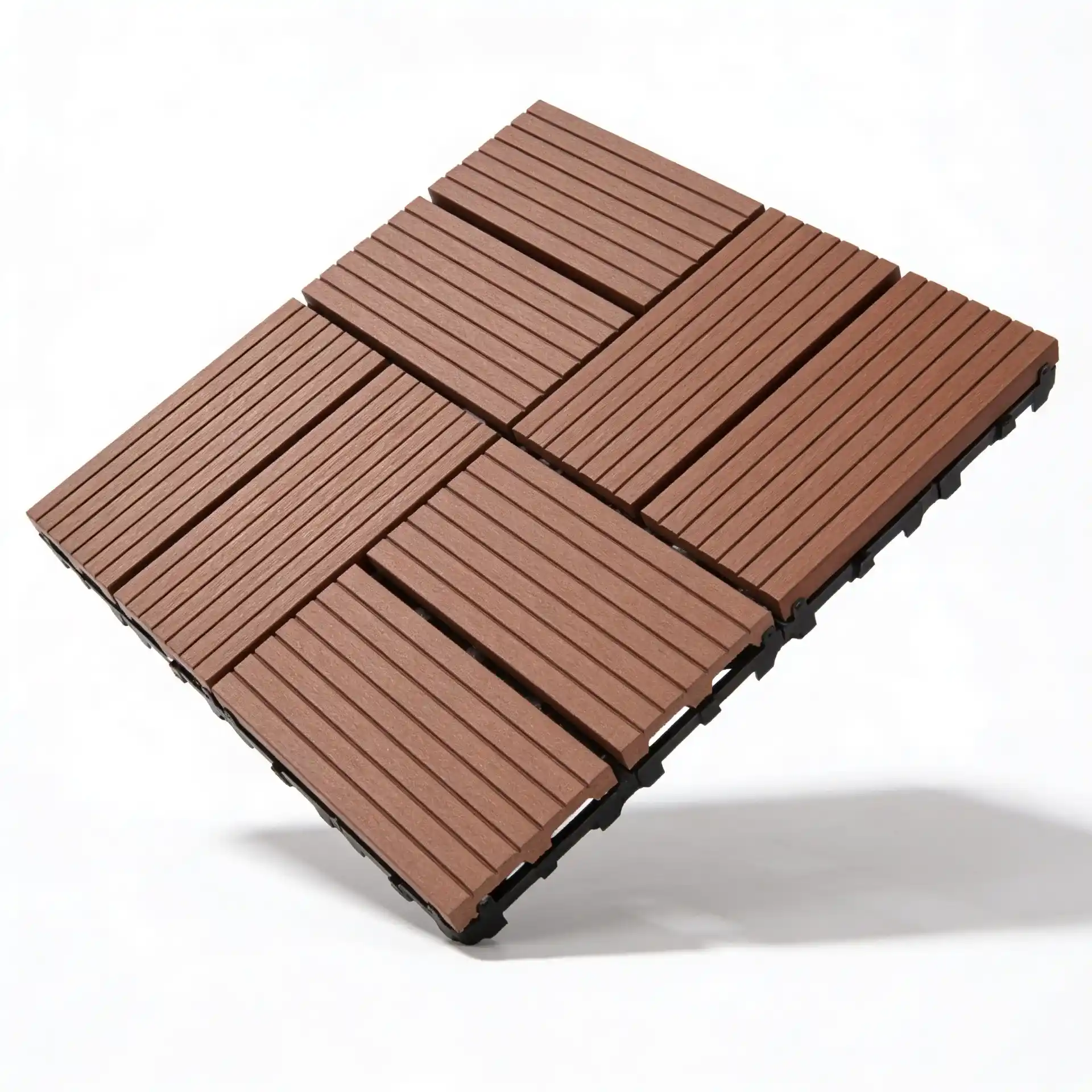 Tarima exterior Tecnológica Losetas Chocolate con Leche Pequeñas 29,5x29,5 ArquiTech