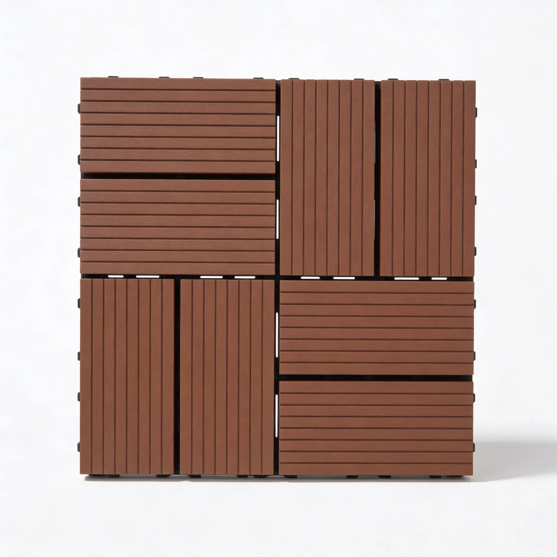 Tarima exterior Tecnológica Losetas Chocolate con Leche Pequeñas 29,5x29,5 ArquiTech