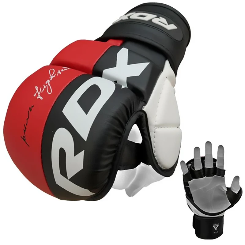 Material para Instalación y Complementos Guantes de combate MMA RDX T6 Rojo L