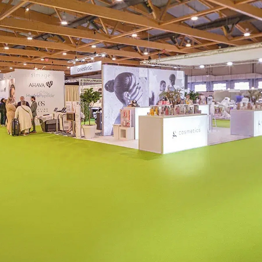 Moquetas Polipropileno Verde Pistacho