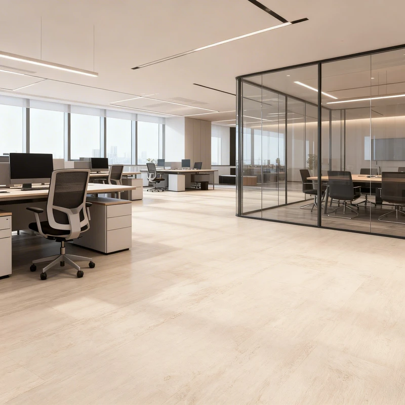 Vinílicos Homogéneo Suelo Vinílico Beige 7390