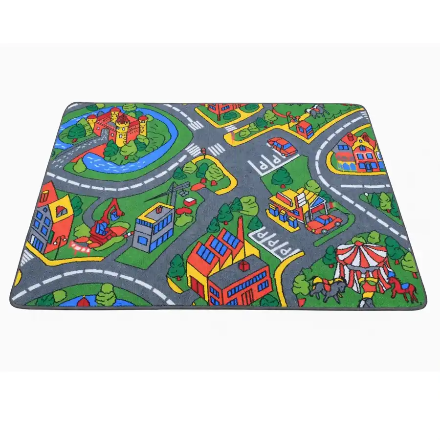 Alfombras Alfombra infantil City Car Rally 140x200