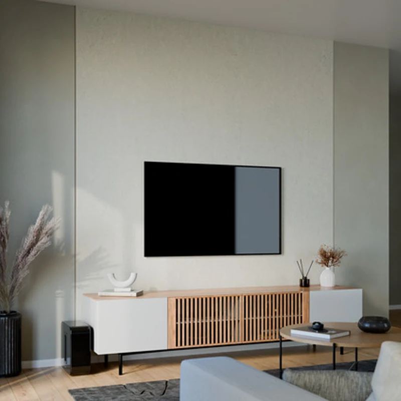 Revestimiento Pared PVC Hormigon Maximo Ivory