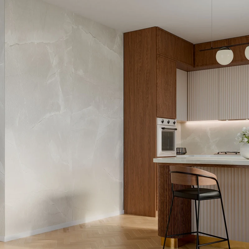 Revestimiento Pared PVC Gris Mozambique