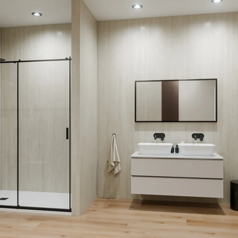 Revestimiento Pared PVC Plata Beige