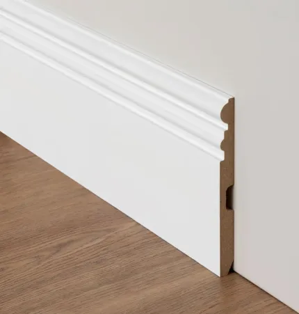 Obras accesorios GR_Rodapie_Roy_Lacado_mod5 Rodapié Lacado Blanco Pecho Paloma Modelo 5 90x12x2250