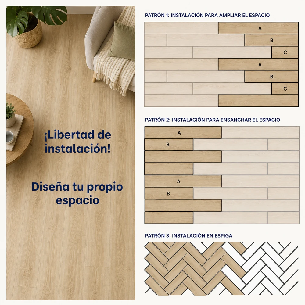 Vinílicos Heterogéneo Suelo de Vinílico Autoadhesivo PVC Roble Clásico Dorado 5m²