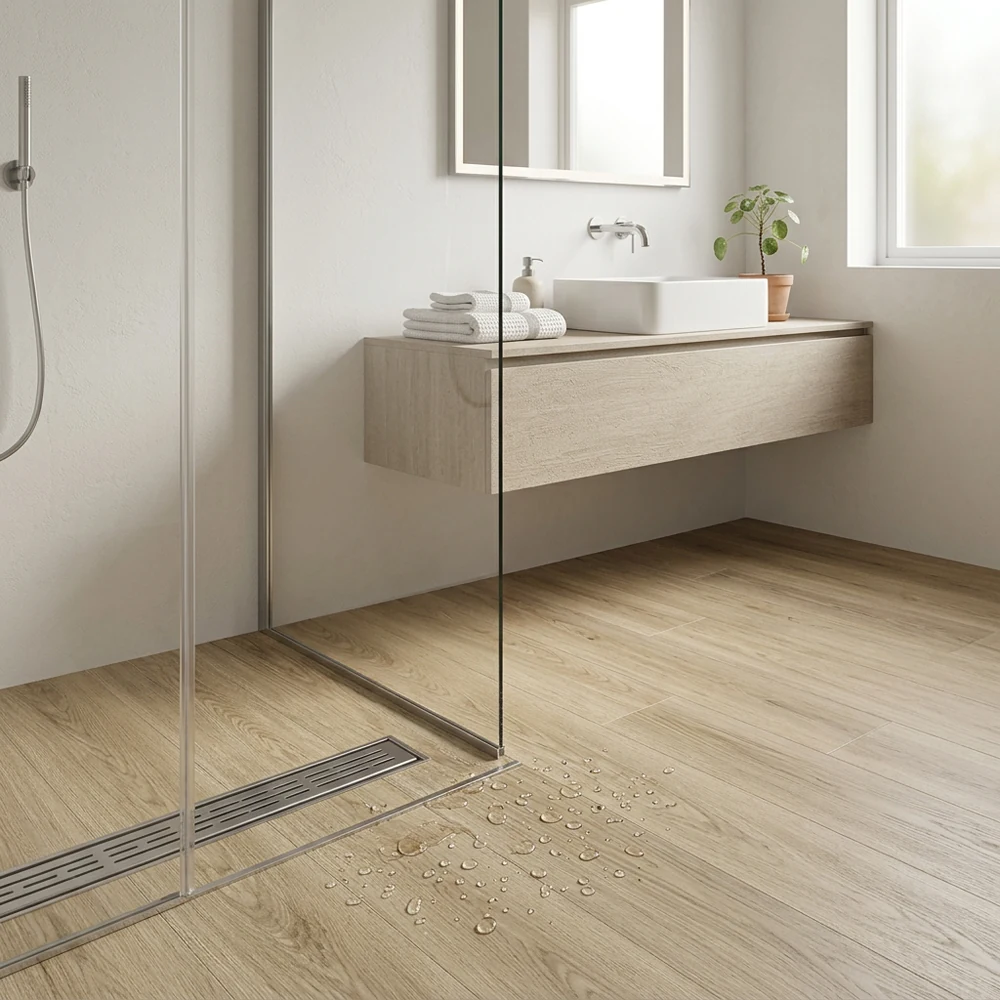 Vinílicos Heterogéneo Suelo de Vinílico Autoadhesivo PVC Roble Clásico Dorado 5m²