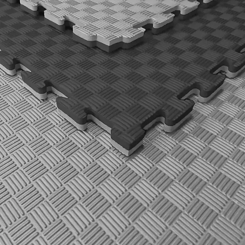 Tatami Etileno Acetato de Vinílo de Alta Densidad Tatami Gris Negro|1x1| 25mm