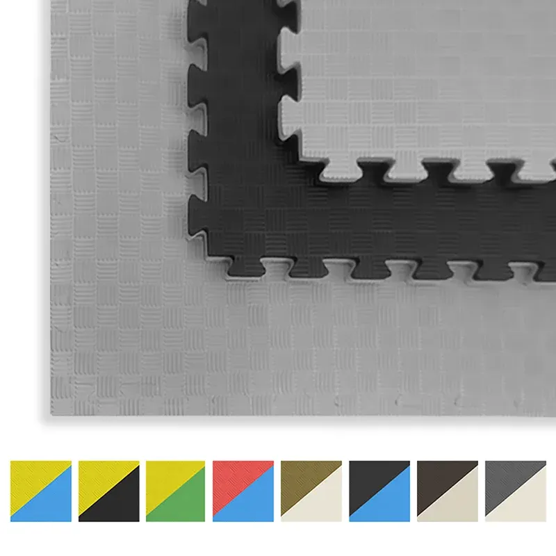 Tatami Etileno Acetato de Vinílo de Alta Densidad Tatami Gris Negro|1x1| 25mm