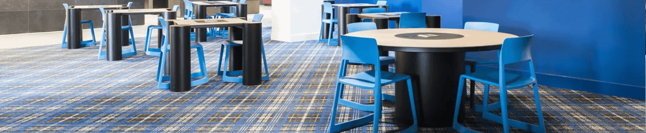 Moqueta en loseta con diseño Estampado Moquetas en loseta con estampados