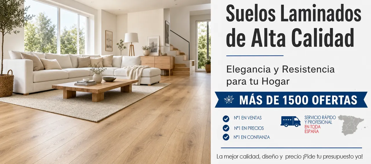 Suelos laminados — Arquiservi, Nº1 en ventas y precios
