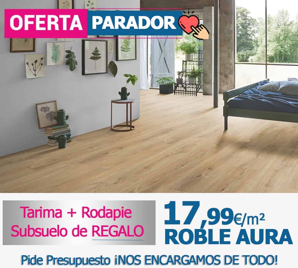 Oferta Todo material Parador Tarima + Rodapie + Subsuelo Oferta Todo Material Parador Tarima + Rodapie + Subsuelo