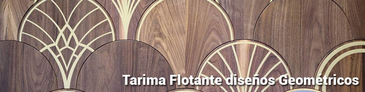Madera Natural de Lujo Diseños Geométricos Madera Natural de Lujo con Diseños Geométricos