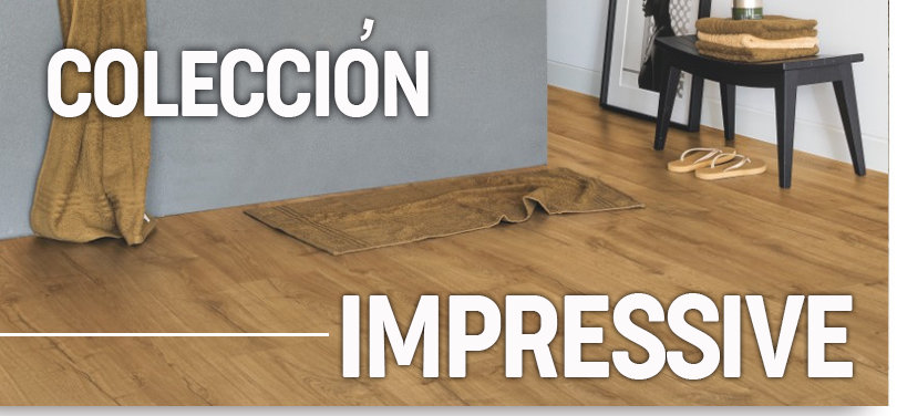 Suelo laminado Quick Step - Impressive