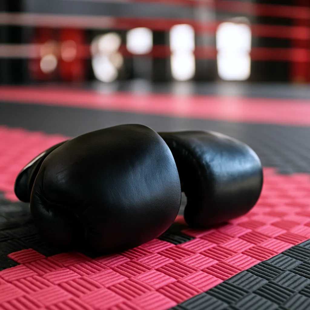 Suelo de Tatami para deporte de contacto